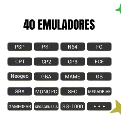 CONSOLA VIDEOJUEGOS GAMESTICK K8 - +35.000 juegos - 2 controles inalámbricos.