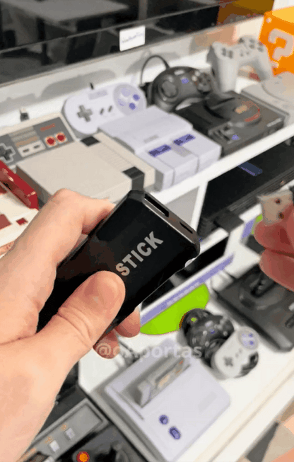 CONSOLA VIDEOJUEGOS GAMESTICK K8 - +35.000 juegos - 2 controles inalámbricos.