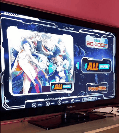 CONSOLA VIDEOJUEGOS GAMESTICK K8 - +35.000 juegos - 2 controles inalámbricos.