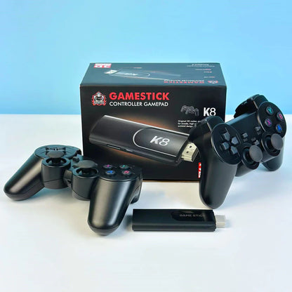 CONSOLA VIDEOJUEGOS GAMESTICK K8 - +35.000 juegos - 2 controles inalámbricos.